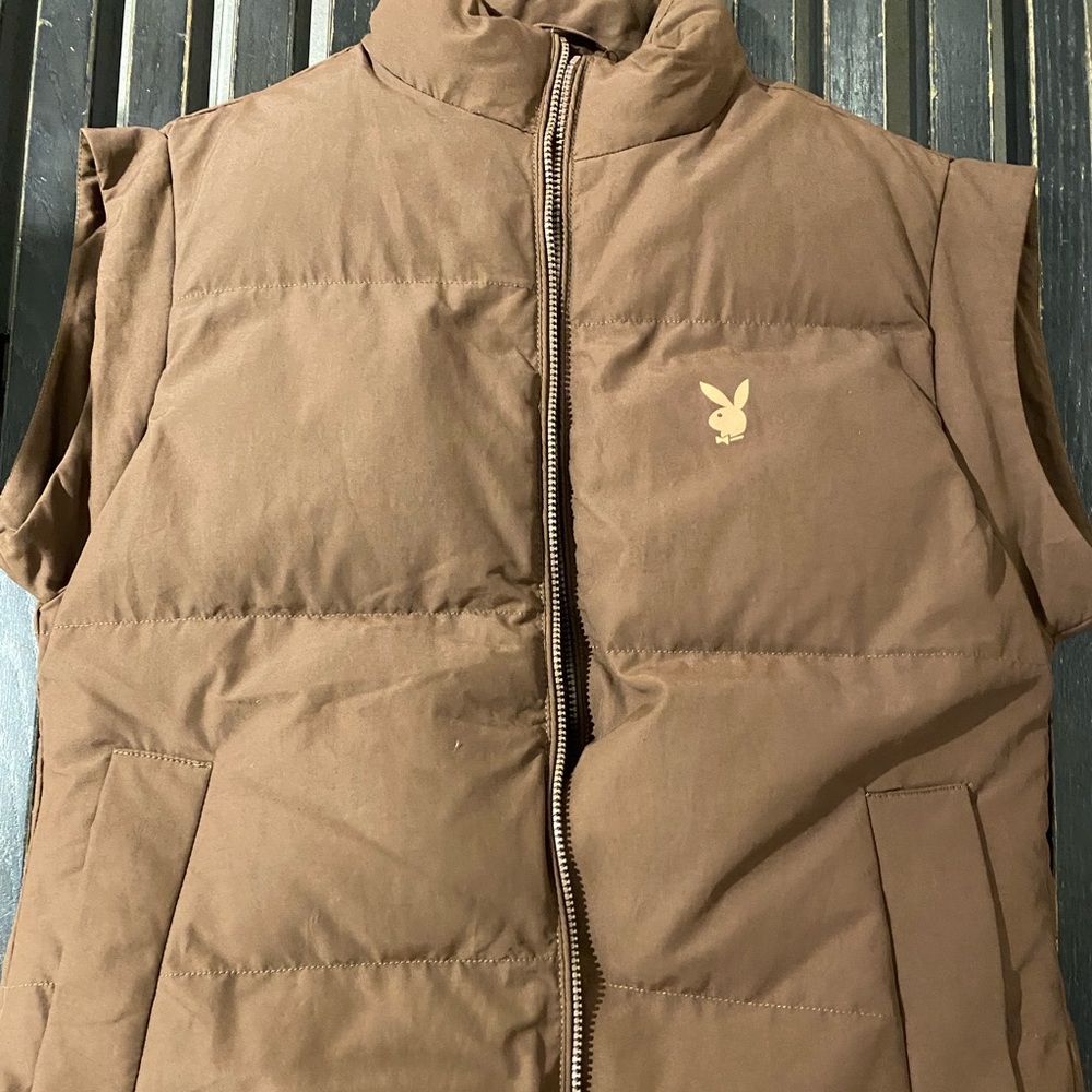 Playboy puffer vest